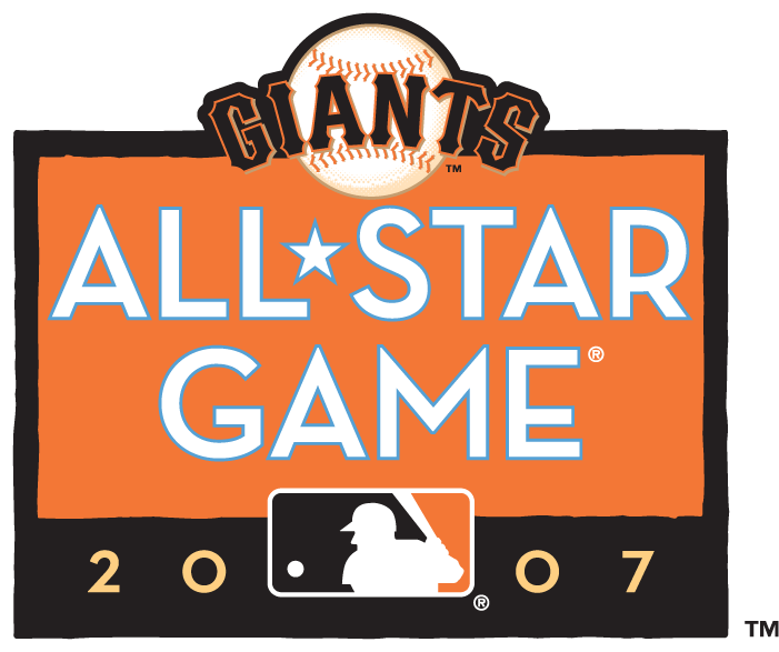MLB All-Star Game 2007 Alternate Logo v5 t shirts iron on transfers